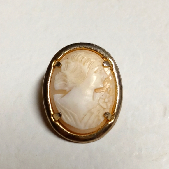 None Jewelry - VTG Cameo Carved Brooch